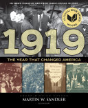 Cover of 1919 The Year That Changed America