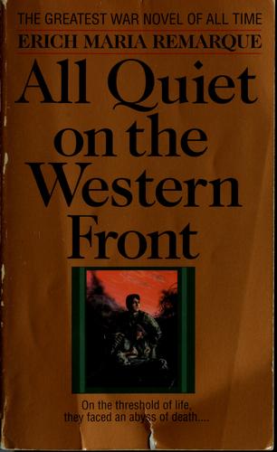 Cover of All Quiet on the Western Front