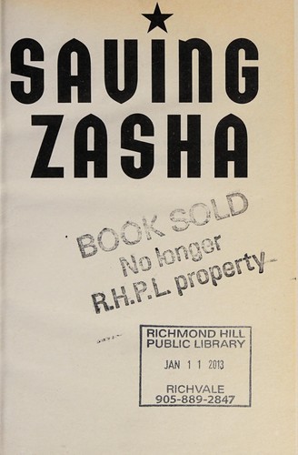Cover of Saving Zasha
