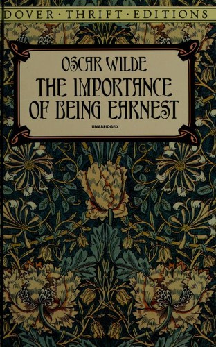 Cover of The Importance of Being Earnest